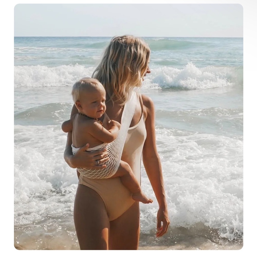 Tonga Mesh Sling - Ecru